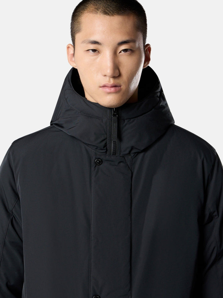 STONE ISLAND - Micro Twill Noir - Lothaire