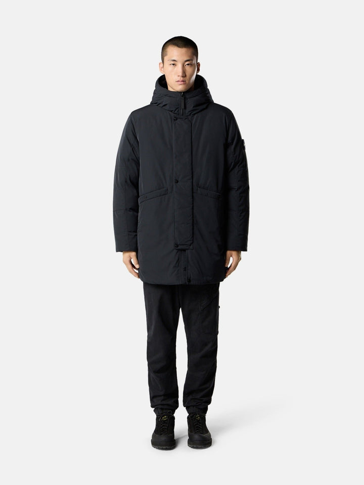STONE ISLAND - Micro Twill Noir - Lothaire