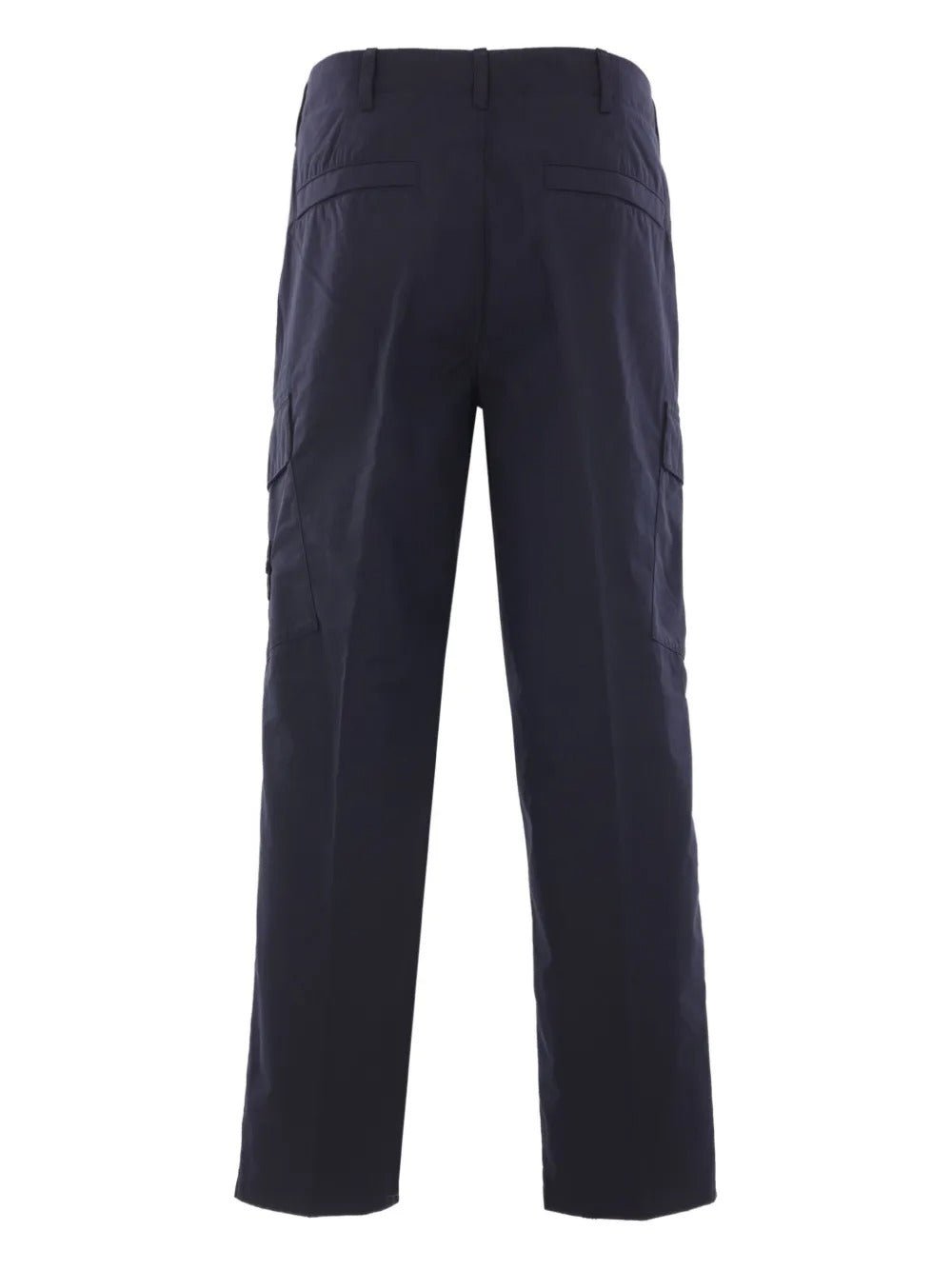 STONE ISLAND - Pantalon en Coton à Poches Cargo Bleu Foncé - Lothaire