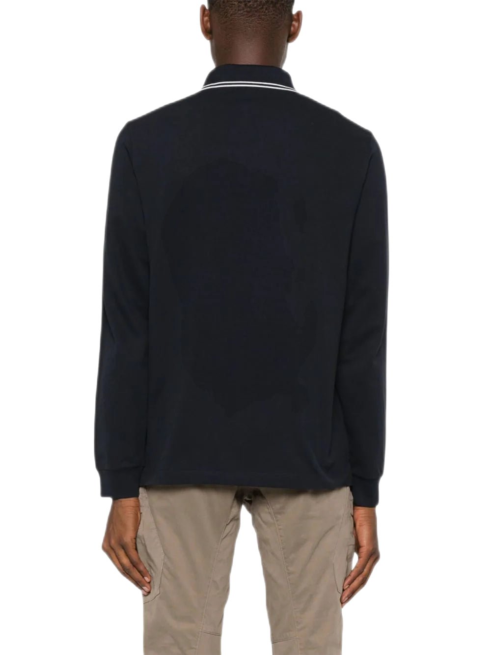 Stone Island - Polo manches longues navy blue - Lothaire