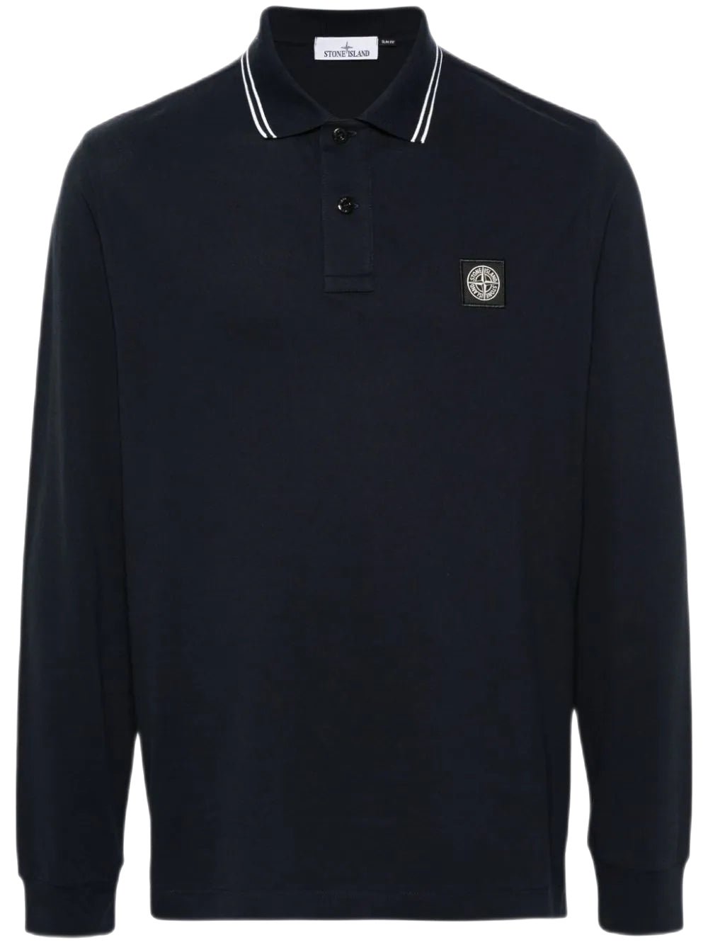 Stone Island - Polo manches longues navy blue - Lothaire