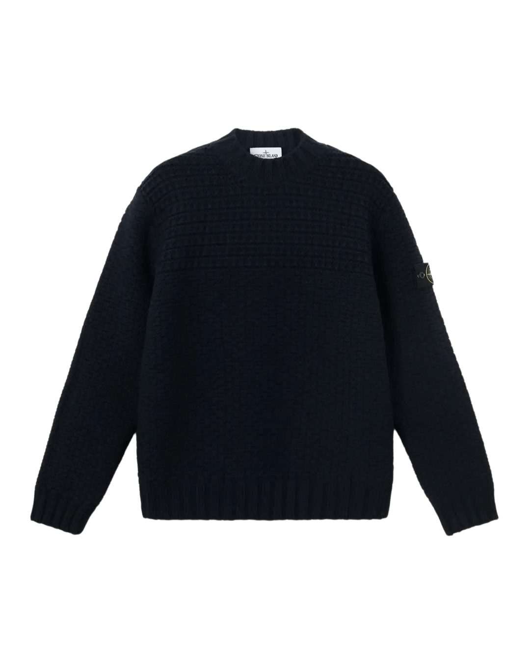 STONE ISLAND - Pull 5100054 Pure Wool Bleu Marine - Lothaire