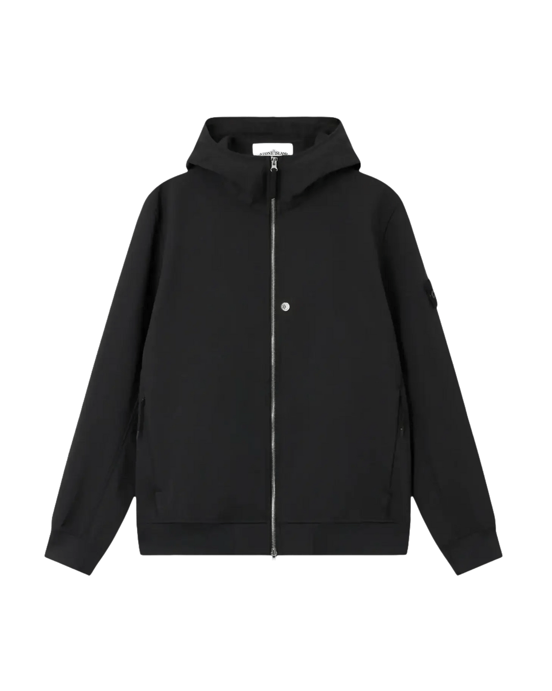 STONE ISLAND - Q100004 SOFT SHELL - R_e.dye® TECHNOLOGY Noir - Lothaire
