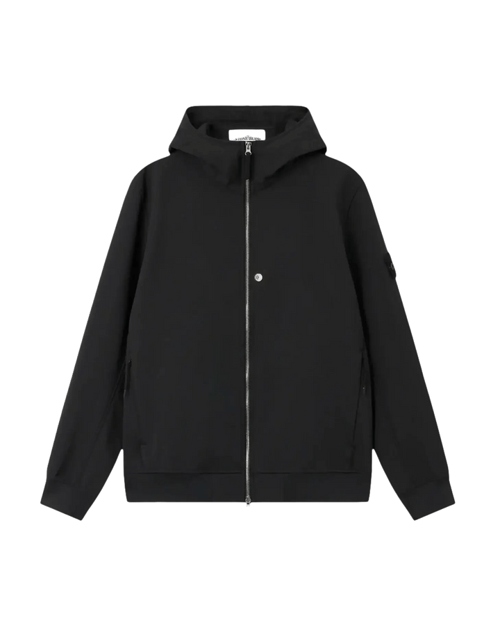 STONE ISLAND - Q100004 SOFT SHELL - R_e.dye® TECHNOLOGY Noir - Lothaire