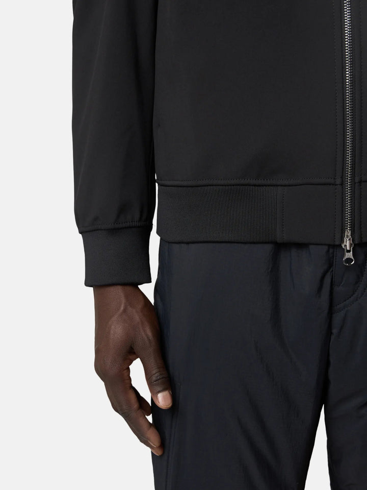 STONE ISLAND - Q100004 SOFT SHELL - R_e.dye® TECHNOLOGY Noir - Lothaire