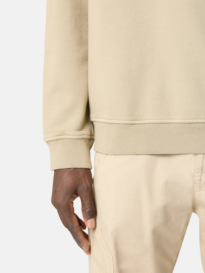 STONE ISLAND - Sweat-shirt ras - du - cou coupe oversize avec imprimé « Industrial Four » Desert - Lothaire