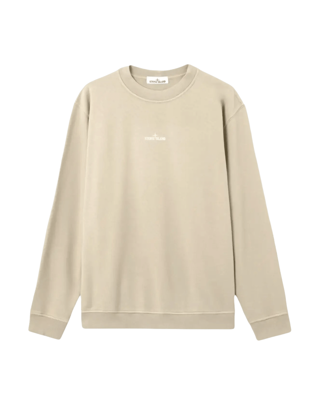 STONE ISLAND - Sweat-shirt ras - du - cou coupe oversize avec imprimé « Industrial Four » Desert - Lothaire