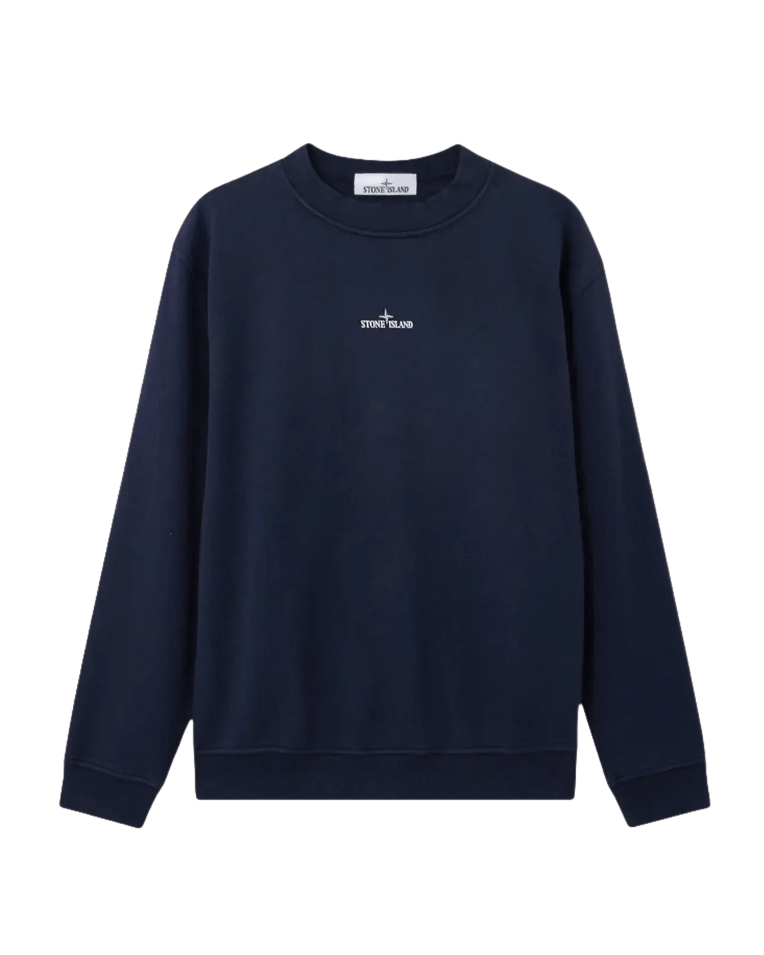 STONE ISLAND - Sweat-shirt ras - du - cou coupe oversize avec imprimé « Industrial Four » Marine - Lothaire