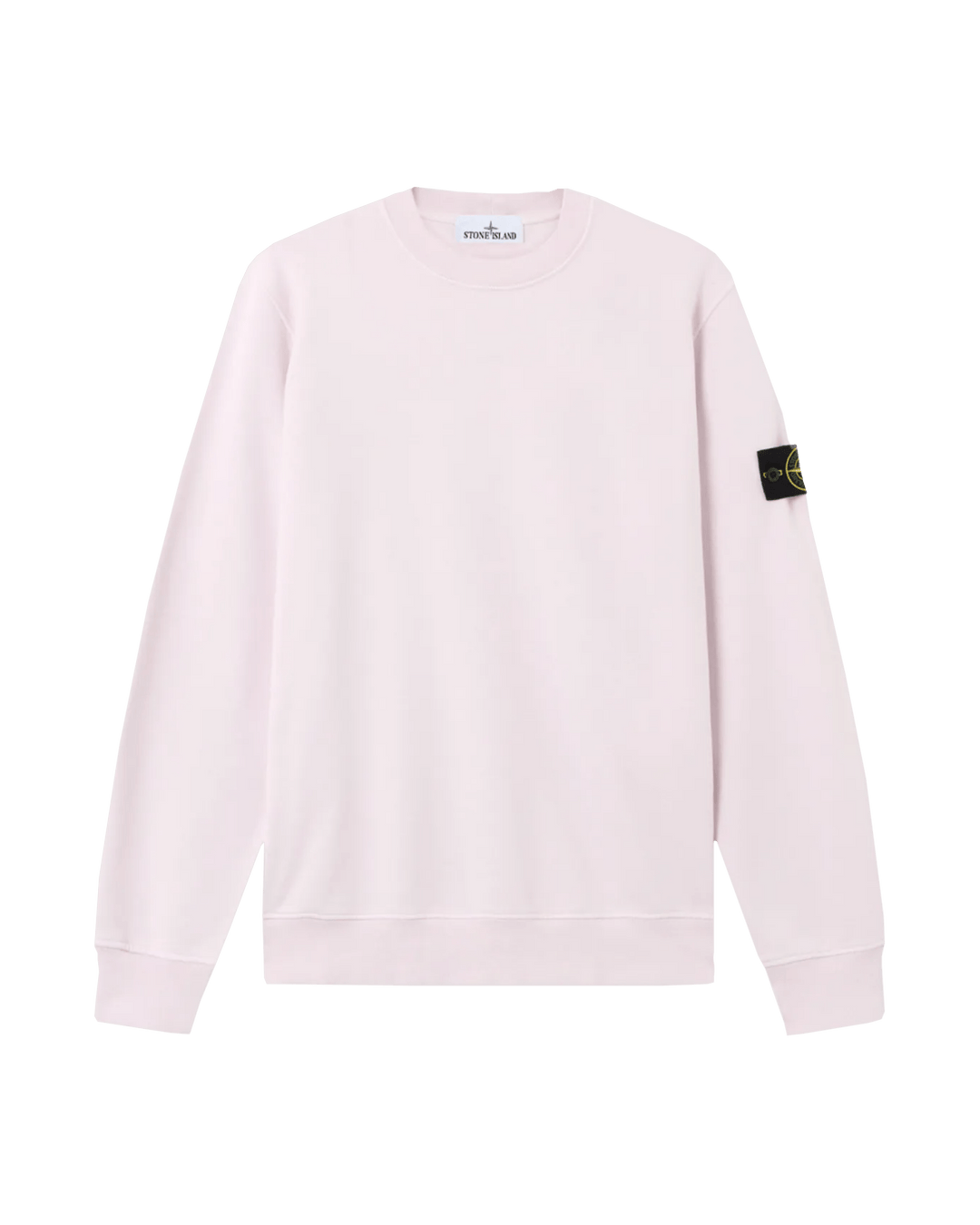 STONE ISLAND - Sweatshirt 6100060 ORGANIC COTTON FLEECE Rose - Lothaire