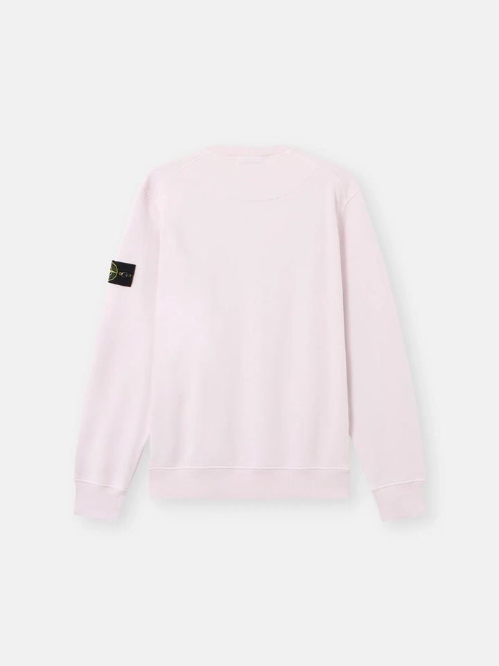 STONE ISLAND - Sweatshirt 6100060 ORGANIC COTTON FLEECE Rose - Lothaire