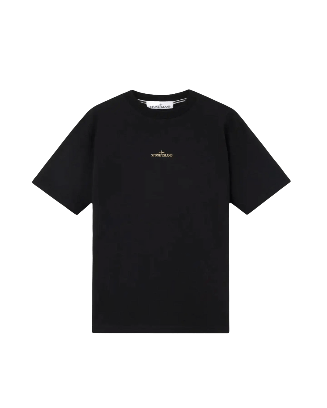 STONE ISLAND - T-shirt 2100037 COMBED ORGANIC COTTON JERSEY Noir - Lothaire