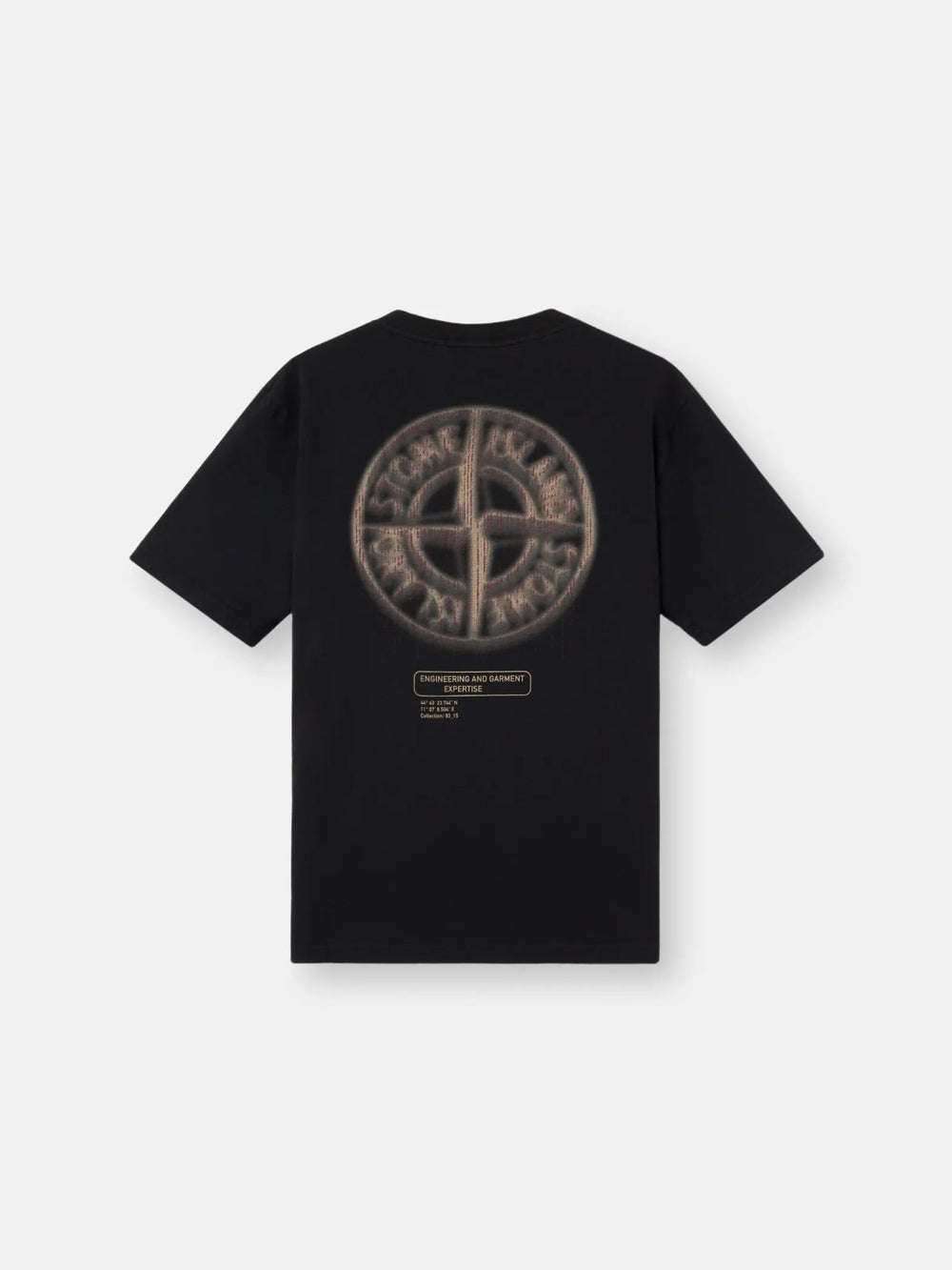 STONE ISLAND - T-shirt 2100037 COMBED ORGANIC COTTON JERSEY Noir - Lothaire