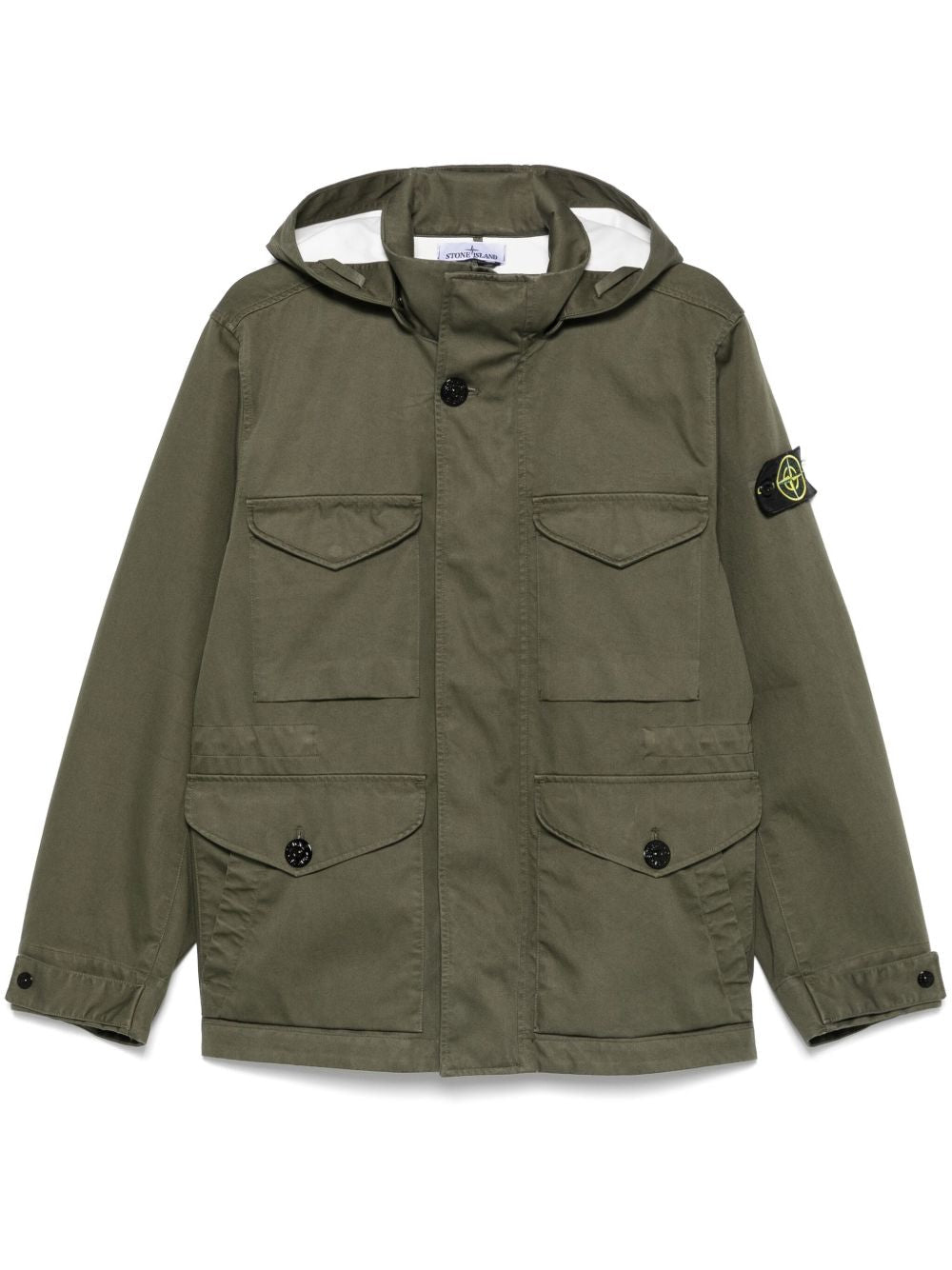 STONE ISLAND - veste matelassée à patch Compass vert - Lothaire