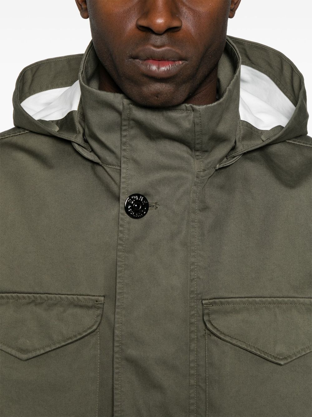STONE ISLAND - veste matelassée à patch Compass vert - Lothaire