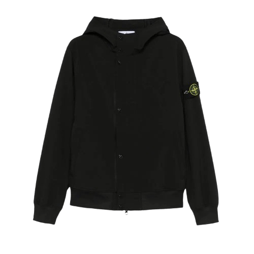 STONE ISLAND - VESTE SHELL - R STONE ISLAND Noir - Lothaire