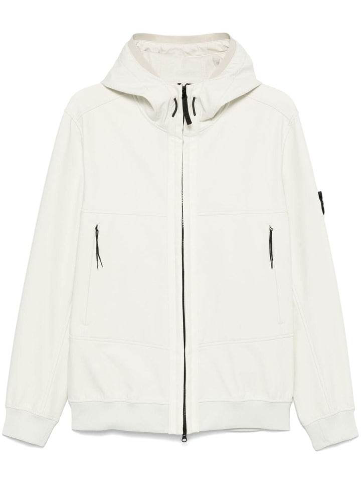 STONE ISLAND - Veste Soft Shell - R écru - Lothaire