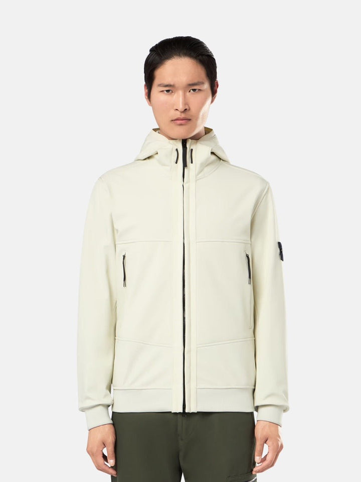STONE ISLAND - Veste Soft Shell - R écru - Lothaire