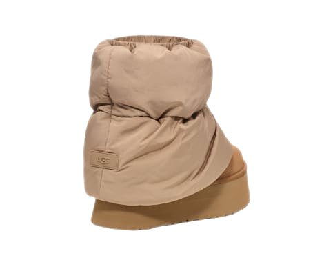 UGG - Bottes matelassées Classic Mini dipper marron / beige - Lothaire