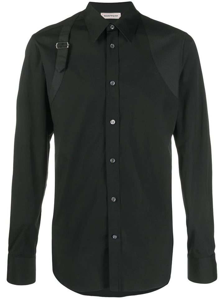 ALEXANDER MCQUEEN - chemise à détail de bride - Lothaire boutiques (6868500086949)