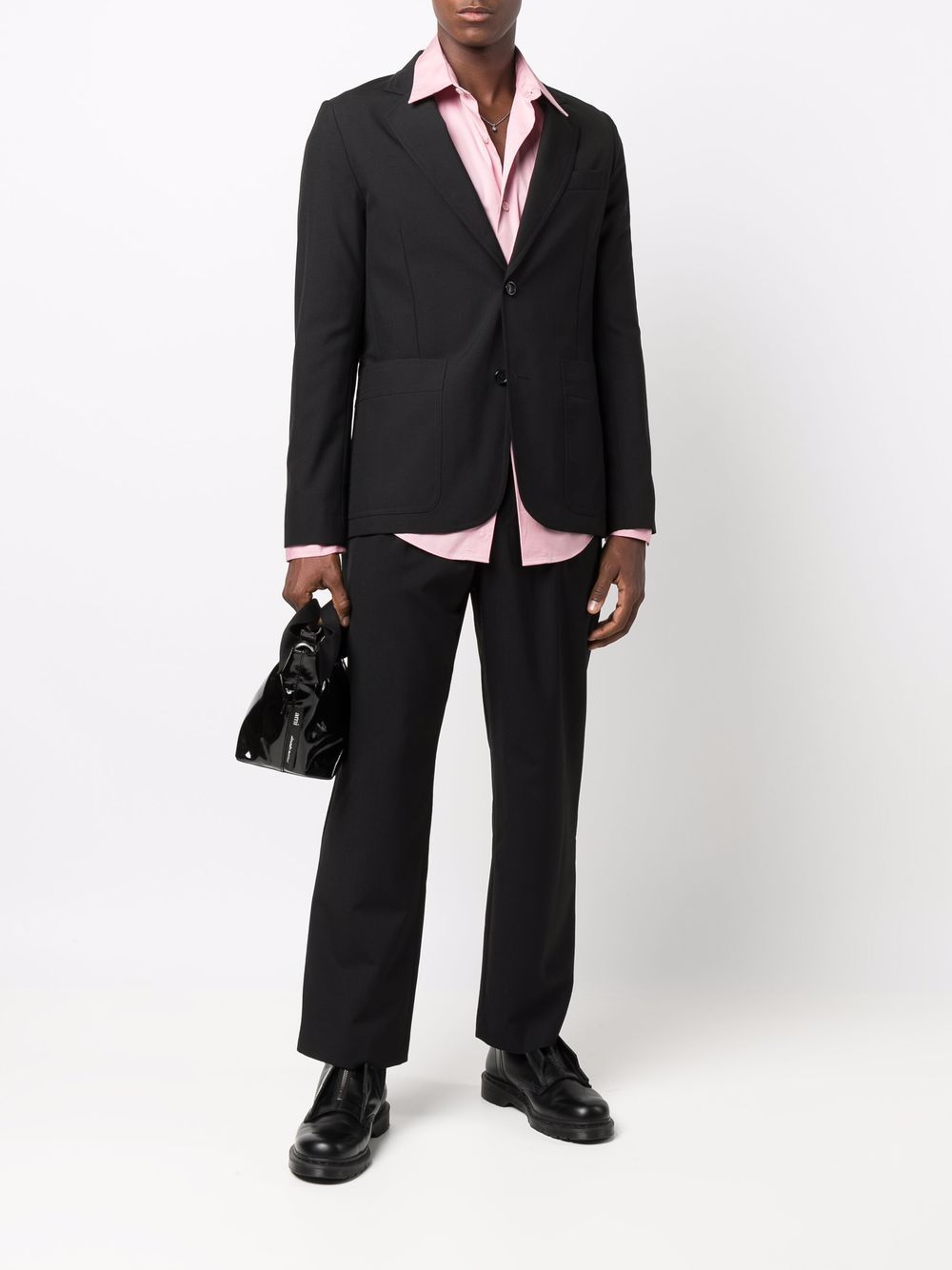 Ami Paris - Blazer à simple boutonnage - Lothaire boutiques