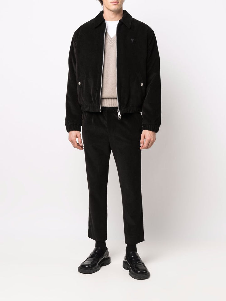 AMI Paris Pantalon en velours côtelé - Lothaire