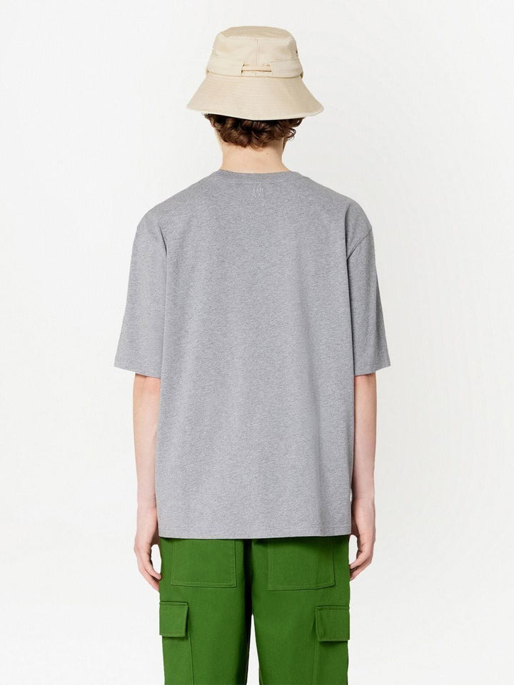 AMI Paris - T-Shirt Grey Ami De Coeur - Lothaire