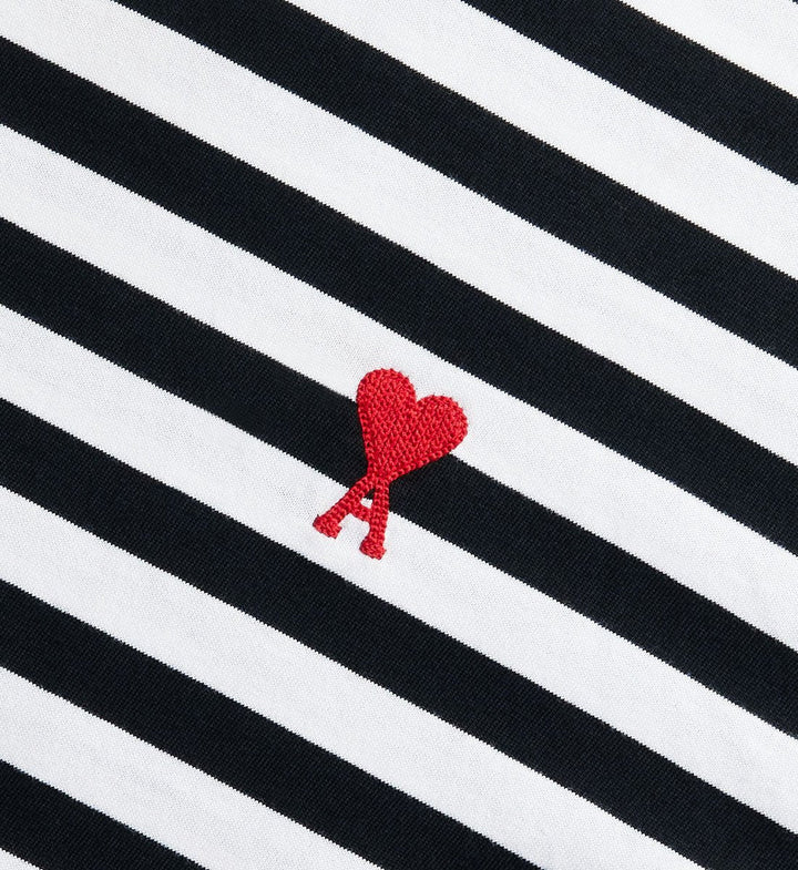 AMI Paris - T-Shirt Marinière Ami De Coeur - Lothaire