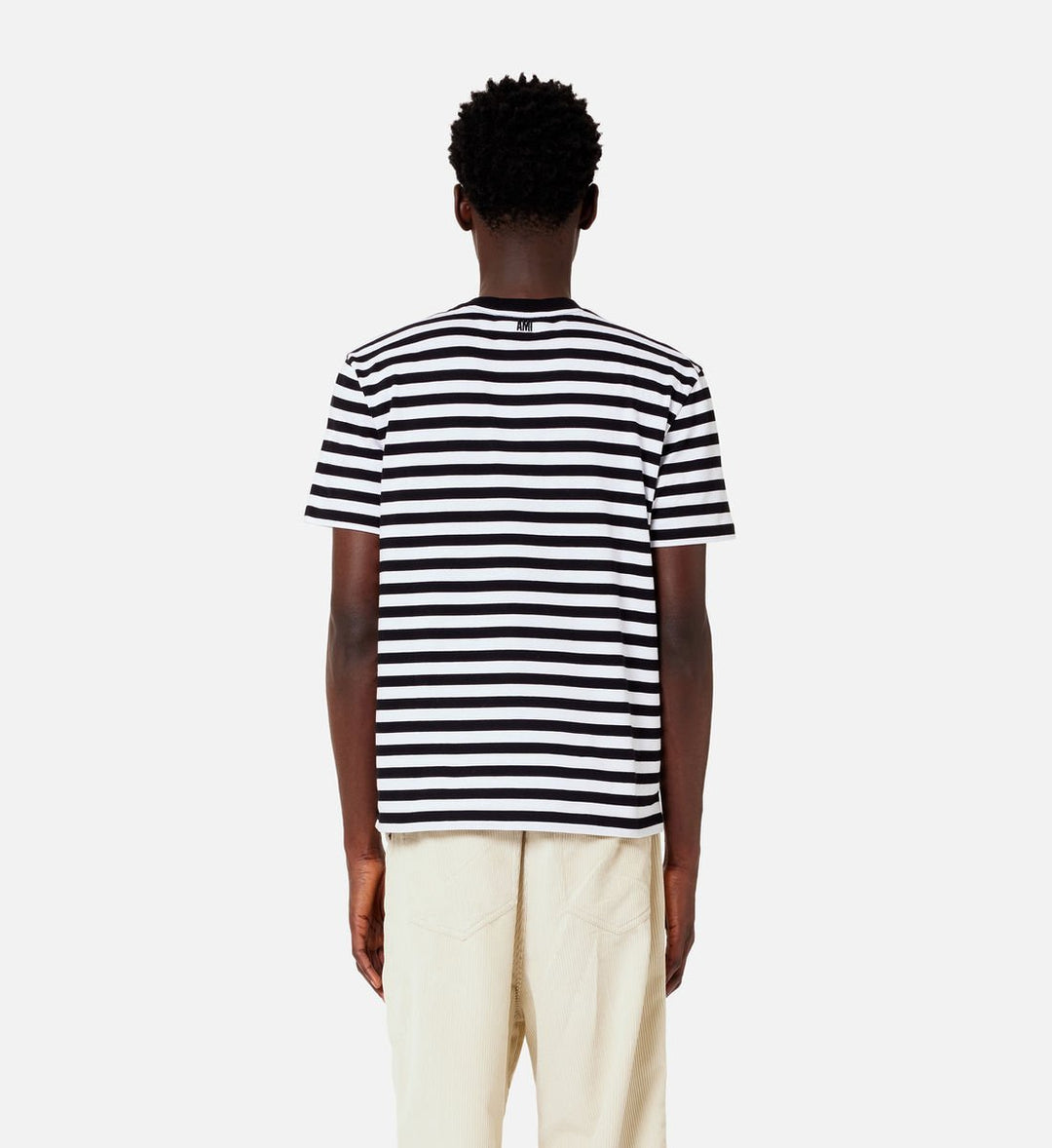 AMI Paris - T-Shirt Marinière Ami De Coeur - Lothaire