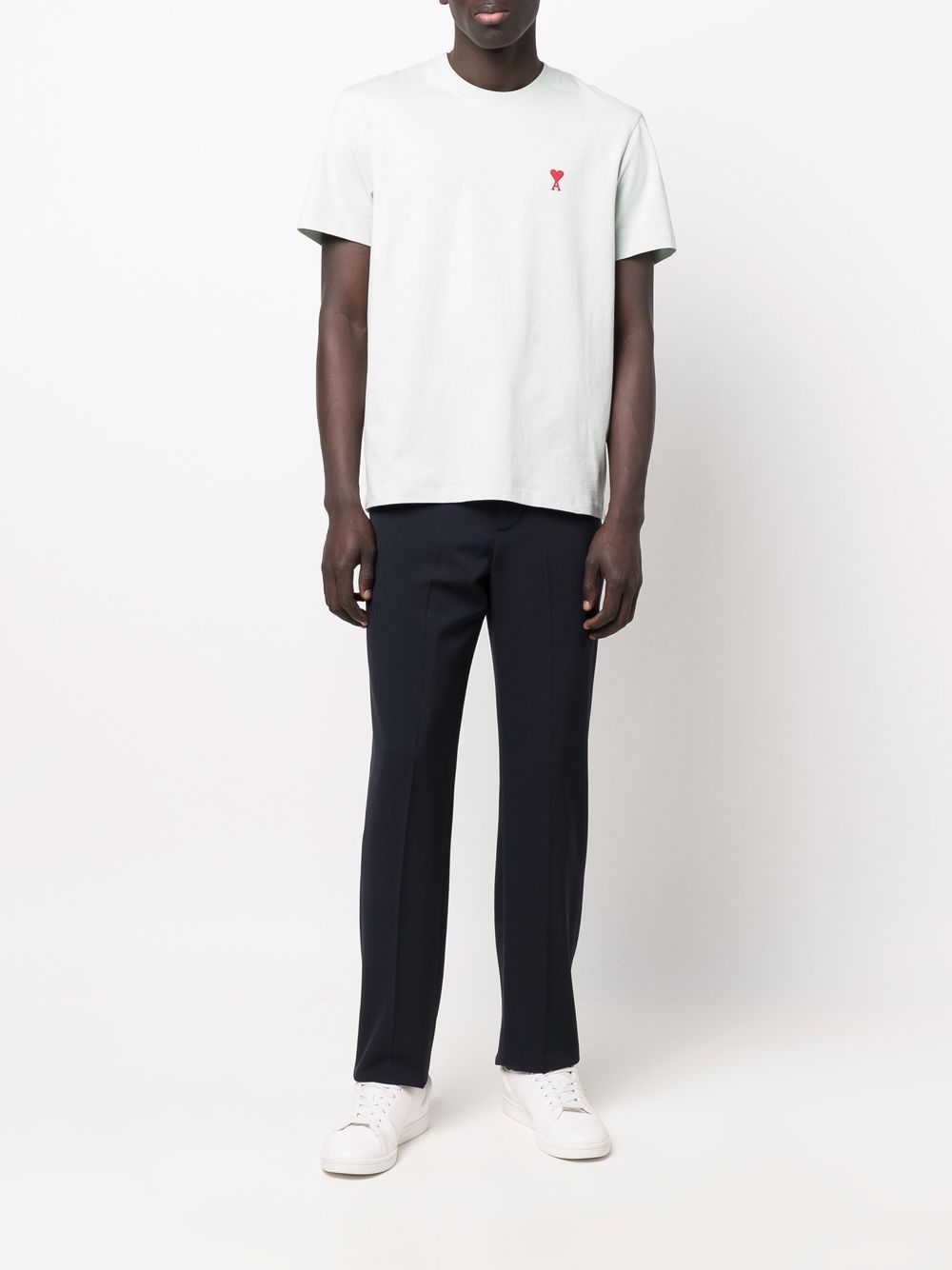 Ami Paris - T-shirt vert Ami de Cœur - Lothaire