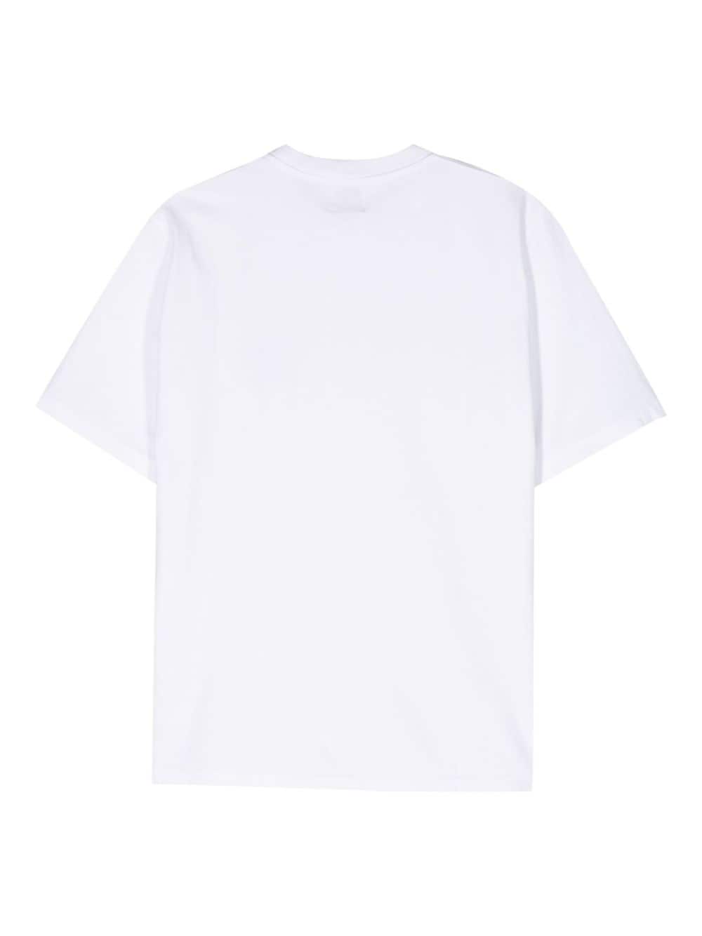 Arte - T-shirt white Heart en coton - Lothaire