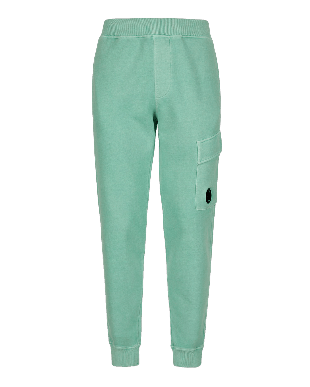 C.P Company Pantalon Blue Brushed & Emerized Diagonal Fleece - Lothaire boutiques