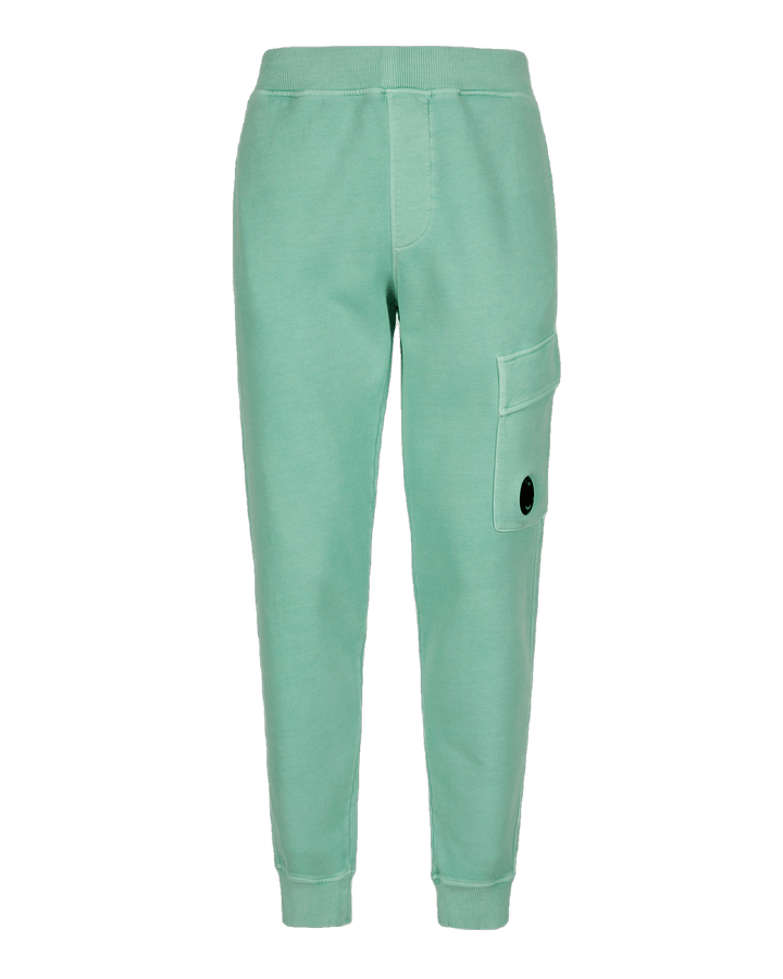 C.P Company Pantalon Blue Brushed & Emerized Diagonal Fleece - Lothaire boutiques