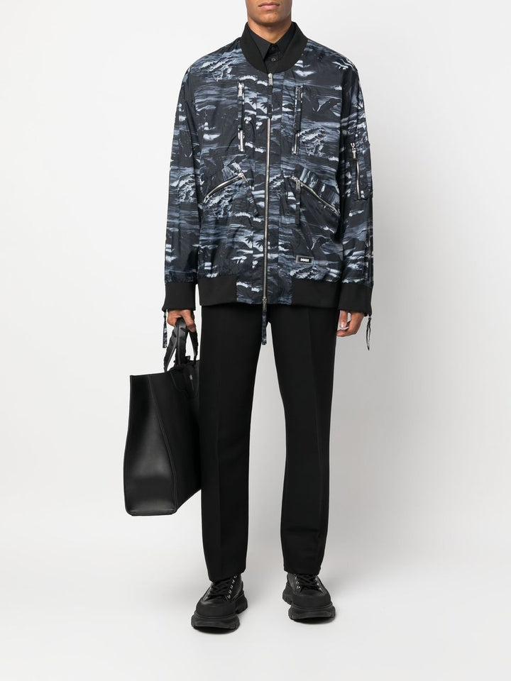 Dsquared2 Veste Bomber imprimé graphique - Lothaire