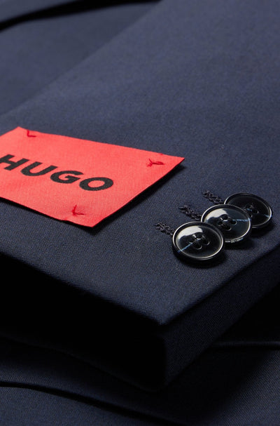 Hugo Boss Costume extra slim fit en laine mélangée - Lothaire