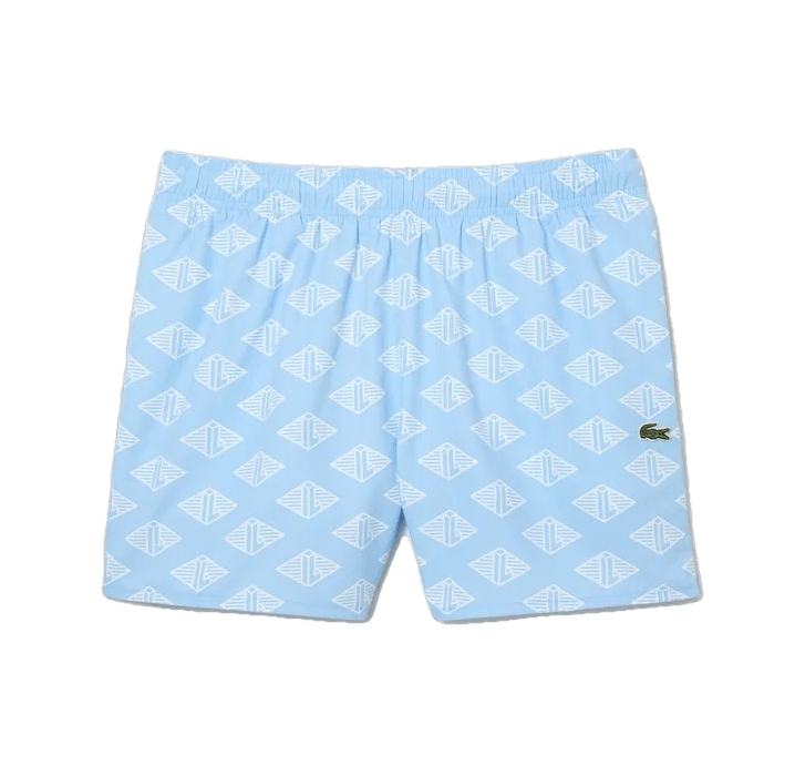 Short de bain lacoste bleu store