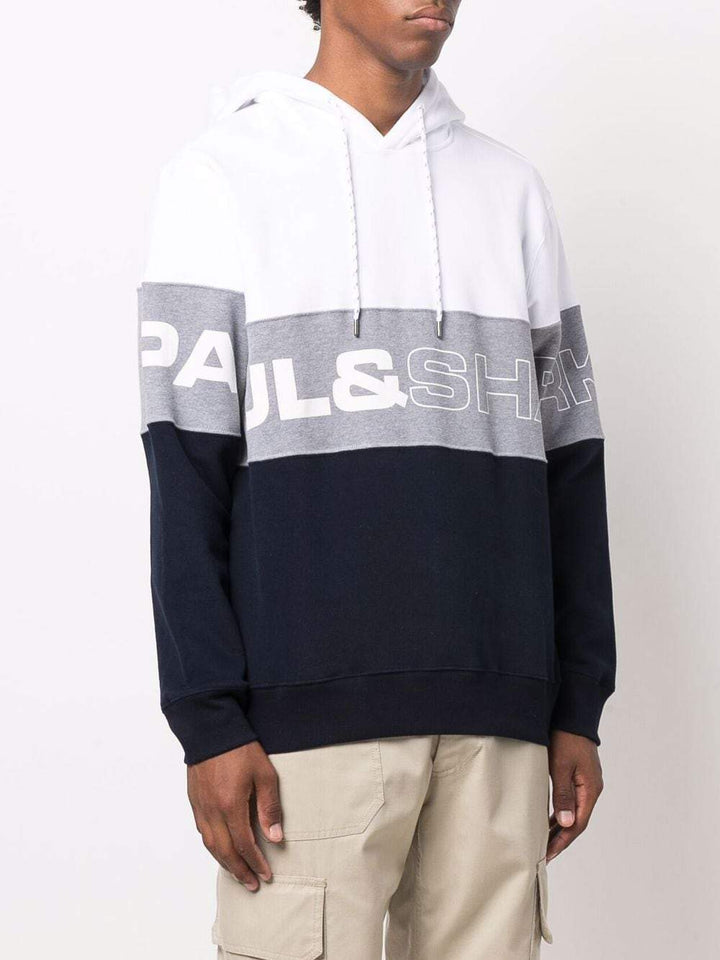 Paul & Shark Hoodie en coton organique Winter fleece - Lothaire boutiques (7015500611749)