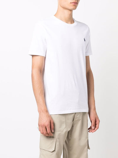 Polo Ralph Lauren - T-shirt ajusté à col rond en jersey - Lothaire boutiques
