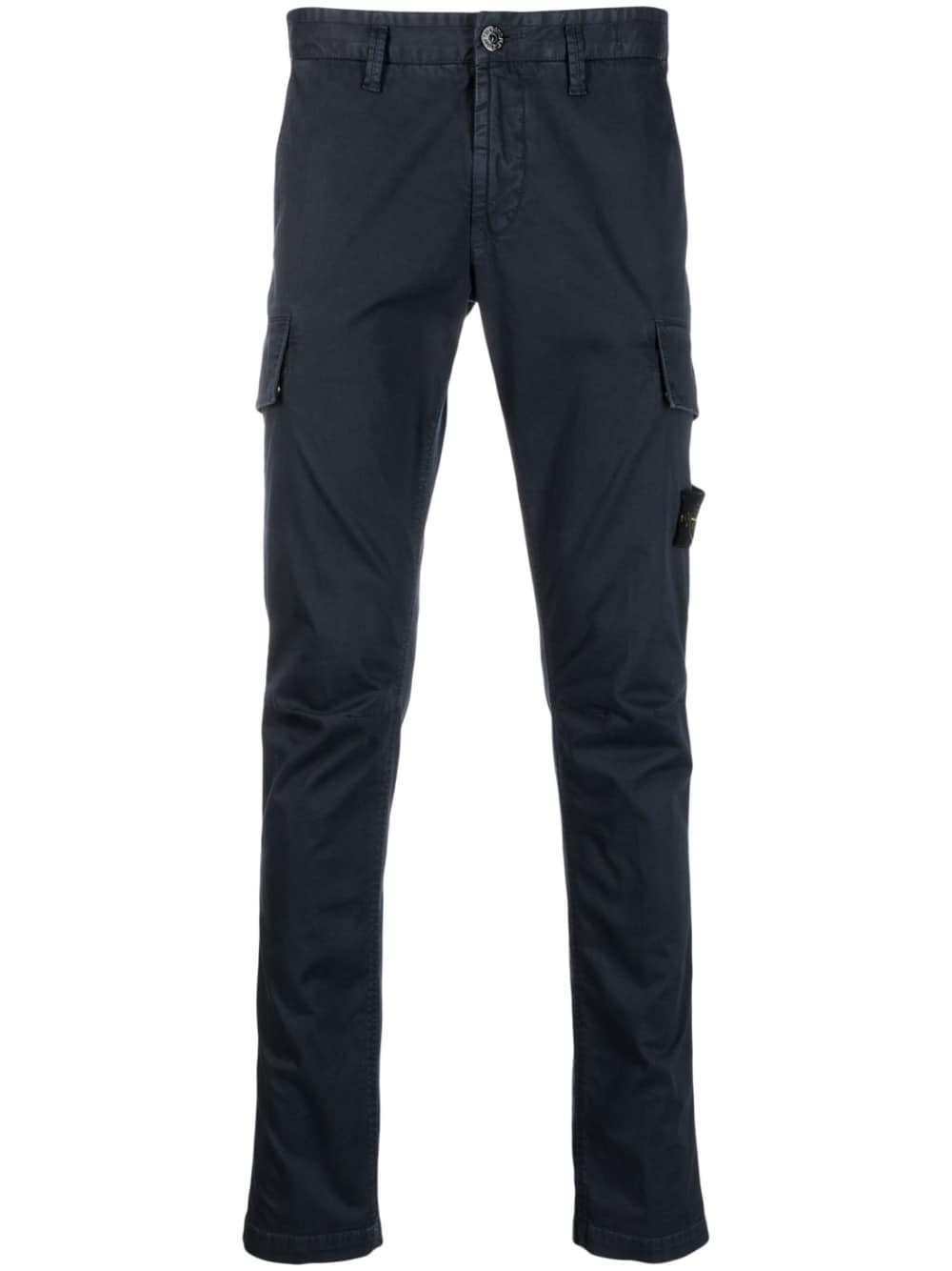 Stone Island Pantalon bleu cargo 30410 SUPIMA® COTTON – Lothaire