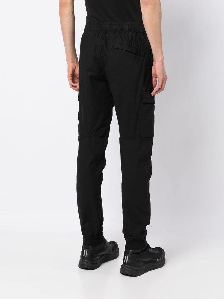 Stone Island Pantalon cargo noir 31303 - Lothaire