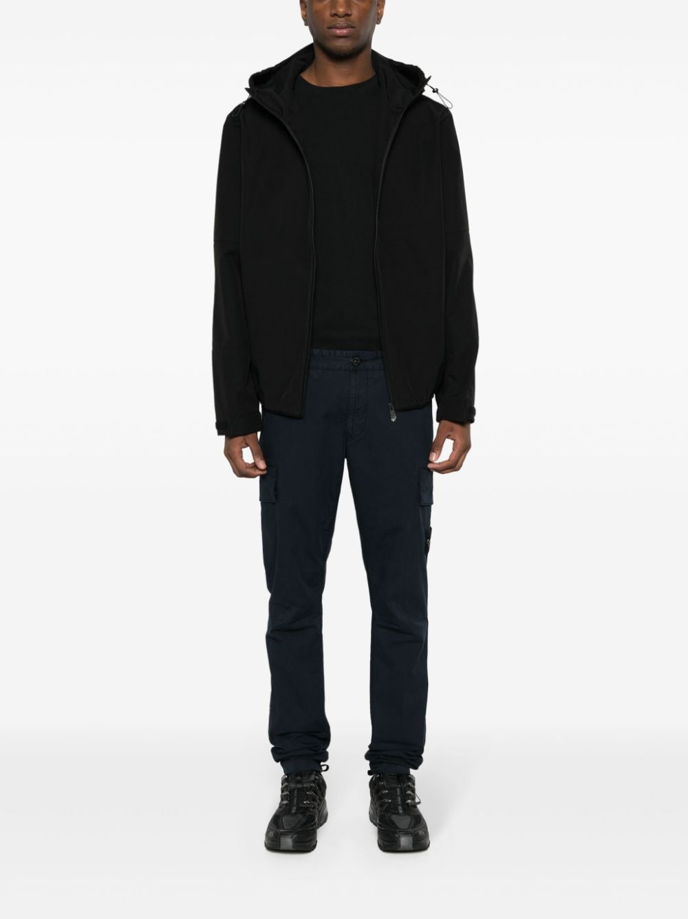 Stone Island - Pantalon slim navy à poches cargo - Lothaire