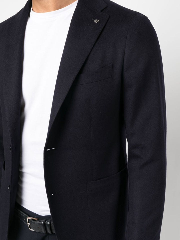 Tagliatore Blazer boutonné en laine mélangée - Lothaire