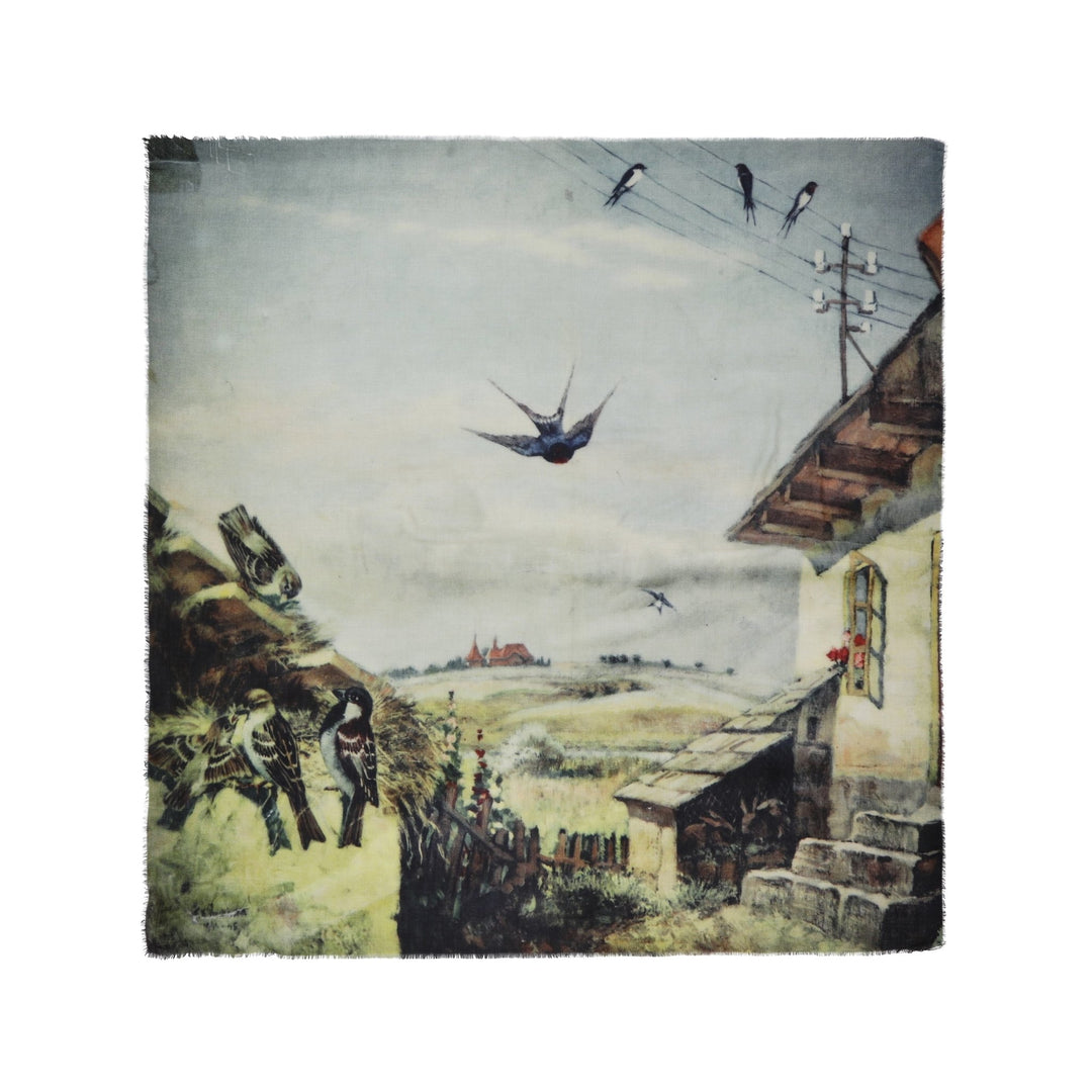 Talking Walls Echarpe Mantis Sparrow - Lothaire boutiques