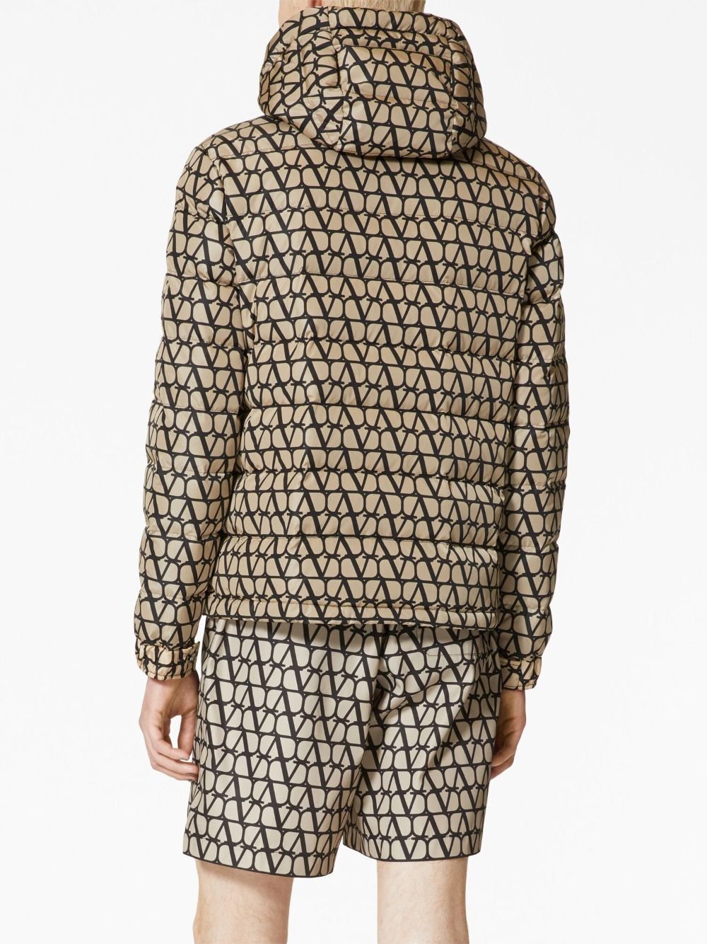 Valentino - Doudoune à imprimé Vlogo Iconographe - Lothaire