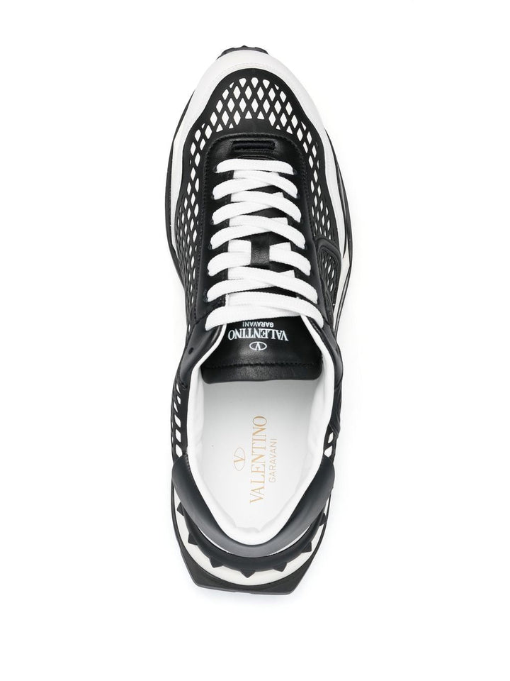Valentino Garavani Baskets Black & White - Lothaire