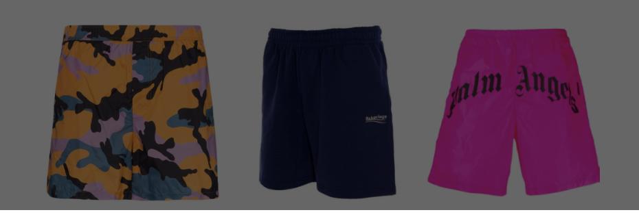 Shorts, bermudas, maillot de bain homme, Balenciaga ,Valentino, Polo Ralph Lauren, Fedeli, Dsquared2, Alexander McQueen 