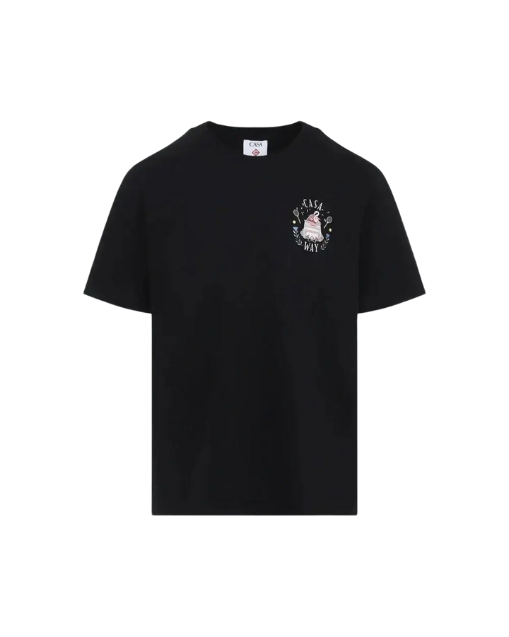 CASABLANCA - T-shirt Graphique Casaway Noir