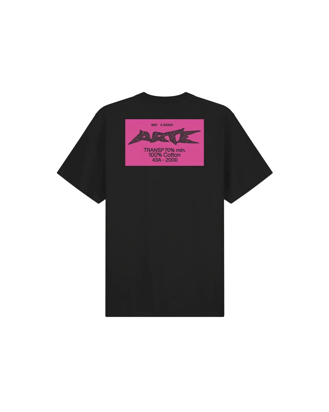 ARTE - T-shirt Composition Noir