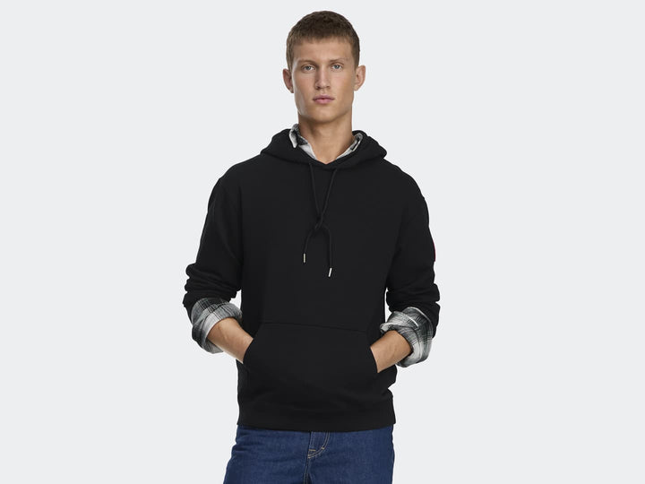 CANADA GOOSE - Sweat à capuche Loon en coton biologique Noir