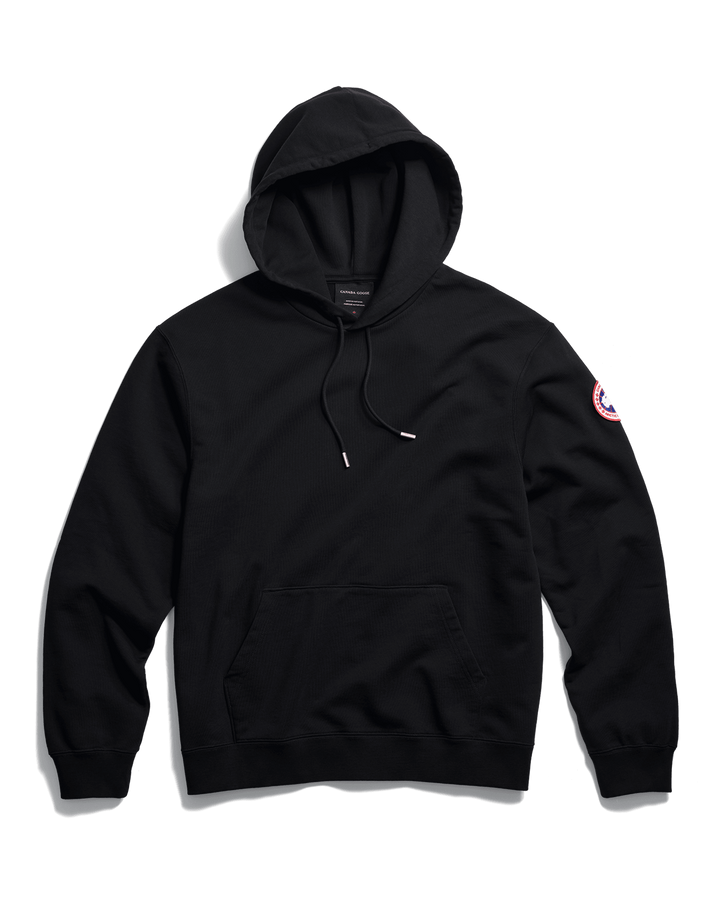 CANADA GOOSE - Sweat à capuche Loon en coton biologique Noir