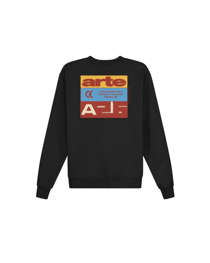 ARTE - Sweat Tricolor Serial Noir